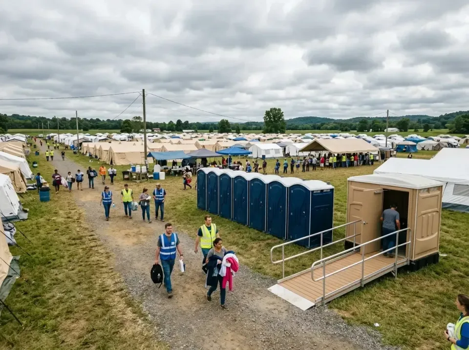 disaster-relief-camp-restrooms-010 — frequently asked questions, Dumpster & Portable Bathrooms Rental in Lincoln Village, OH